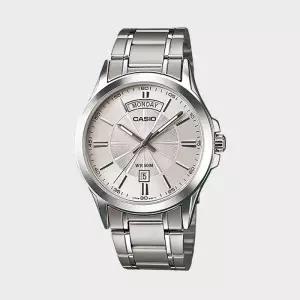 CASIO 카시오 MTP-1381D-7A 남성시계 심플 메탈 손목시계