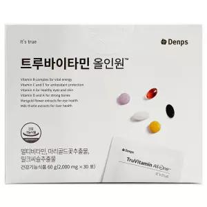 트루바이타민 올인원 영양제 멀티비타민 30포