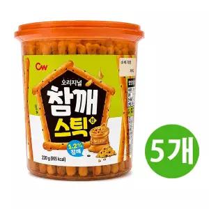 청우 참깨스틱 220g x 5개