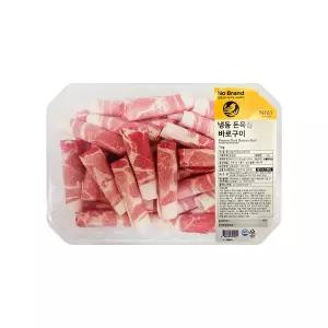 노브랜드냉동돈목심바로구이 1kg(네덜란드)