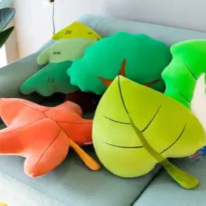 플랜테리어 나뭇잎 소파 수면쿠션 쿠션 봉제 단풍 나무 식물 메이플 인형 50