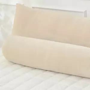 겨울 밍크극세사 바디필로우커버 부드러운 롱쿠션 침대 쿠션 커버