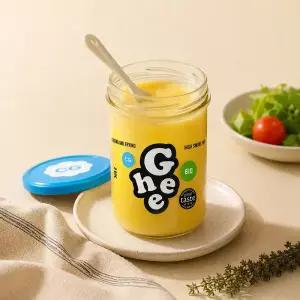 체코 유기농 100% 정제 무염 기버터 360g, 1개