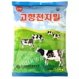 고향 전지밀 고향전지밀 1000g 전지분유 원산지국산 찌든때세제 우유가루 일반세탁기용