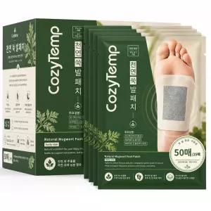 CozyTemp 쑥 발패치 천연 죽초액 풋패치 발바닥 케어