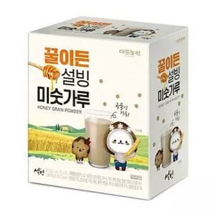 수앤서33 미숫가루쉐이크 설빙 아침대용 간편한미숫가루 꿀이든 맛있는 미숫가루 20g X 30포 빠른 도착