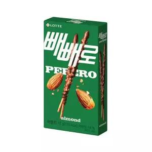 롯데제과 롯데 빼빼로 아몬드 37g 20개