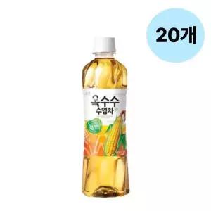 [하프클럽/기타]웅진 옥수수수염차 고소한 구수한 차음료 500mL 20개