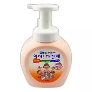 아이 깨끗해 폼 핸드솝 모이스처 복숭아 향 250ml-O 핸드워시 손세정제 거품 비누 핸드