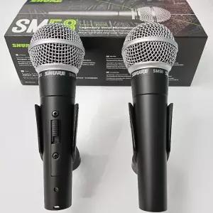 Shure SM58S 유선 마이크 SM 방송용 무대 전문 노래방 음향 방송