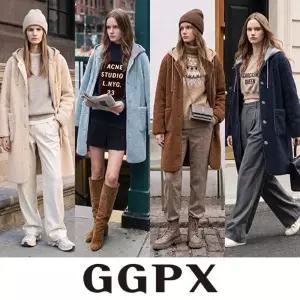 GGPX 26FW 더블 플리스 테디 롱코트 1종