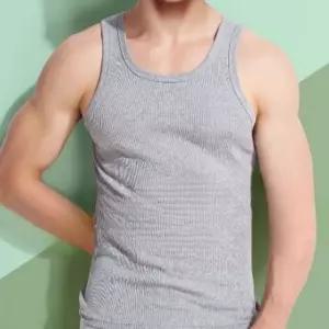 남성 패션 통풍 스판 민소매 런닝 나시 셔츠 런닝셔츠 남자 남성 란닝 메리야스 골지런닝 순면런닝