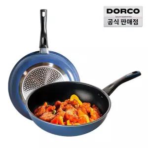 도루코 애쉬블루 IH 인덕션겸용 궁중팬 세트(궁중28cm+궁중30cm)