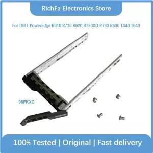 DELL PowerEdge R610 R710 R620 R720XD R730 R630 T440 T640 2.5 08FKXC SAS SATA HDD 캐디 트레이
