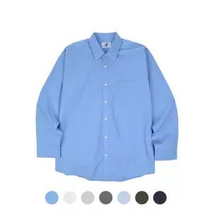 [팔랩] 남여공용 60수 고밀도 바이오 워싱 오버핏 셔츠_PL25S3SH055