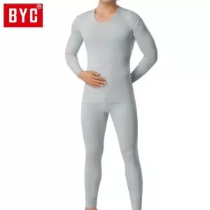 BYC 남성 내복 베스트 상하 DOLT6655-그레이