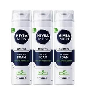 니베아 맨 남성용 면도용폼 센서티브 쉐이빙폼 200ml x 3개