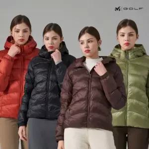 [프리미엄]밀레골프 26FW 최신상! 중경량 후드 패딩재킷 1종, 여성