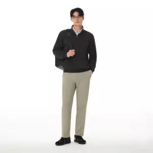 풀스택 에어스트 맨즈 기모 테이퍼드핏 슬랙스