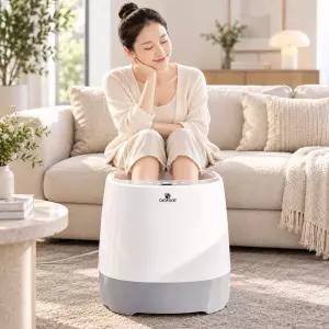 디오풋 원적외선 열풍 좌훈 건식 족욕기 발 종아리 각탕기 UV LED 살균