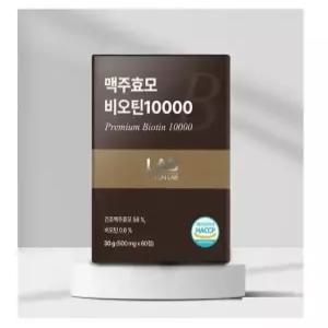 랩온랩 맥주효모 비오틴 10000 0.5g x 60정 3개
