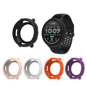 호환 Amazfit Active2 TPU 하프팩 실리콘 케이스용 보호 시계 슈트