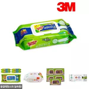 3M 스카치 브라이트 물걸레 청소포 더블액션 대형 (6387)/청소/청소용/물티슈/걸레