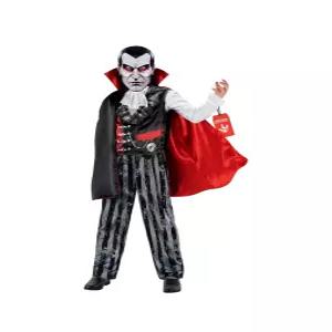 Morph Evil Count 남아용 뱀파이어 드라큘라 코스튬 할로윈 의상 마스크
