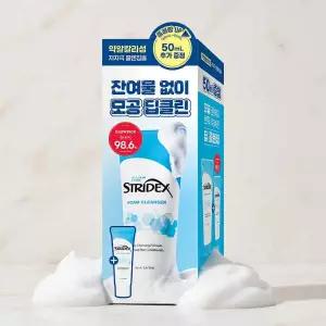 [뽀득촉촉] 스트라이덱스 시카 히알루론산 약알칼리성 클렌징폼 기획(150ml+50ml)