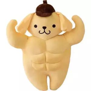 산리오 폼폼푸린 근육 인형