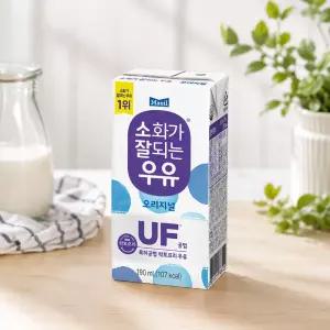 소화가잘되는우유 오리지널 190ml, 48개