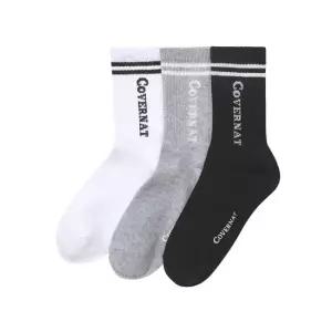 커버낫 키즈 심볼 로고 멜란지 삭스 3PACK 멀티 CK2603SKS1MT