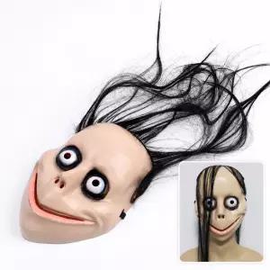 귀신 가면 할로윈 모모 마스크 공포 분장에 쓰는 코스프레 파티 소품