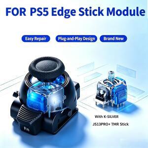 [호환품]PS5 엣지 컨트롤러 JS13Pro+TMR 스틱 모듈 게임패드 조이스틱 수리 부품 게임 액세서리 교체품