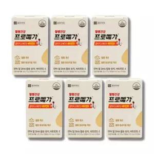 종근당 프로메가 알티지 오메가3 비타민D 430mg x 60캡슐, 6박스