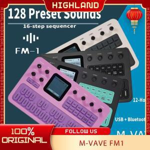 M-Vave Fm-1 휴대용 Fm 신디사이저 이펙트 페달 12시간 배터리 6-오퍼레이터 32-알고리즘 128 프리셋 내장