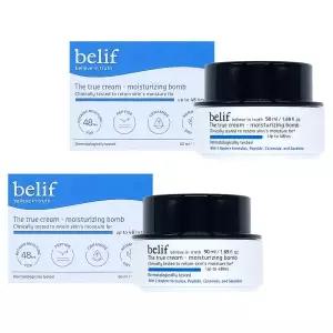 빌리프 더 트루 크림 모이스춰라이징 밤 50ml 1+1 속건조수분크림