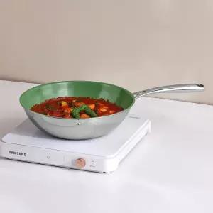 리벤스 프리미엄 세라믹 스텐 통3중 IH 인덕션 궁중팬 28cm