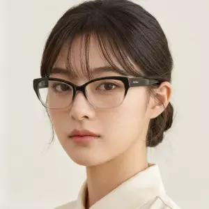 [룩플러스]막스마라 안경테 MM1240 FS2 명품 투톤 뿔테 패션 남자 여자