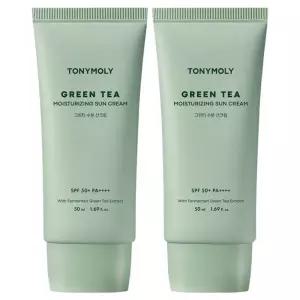 [정품] 토니모리 그린티 수분 선크림 SPF50+ PA++++, 50ml, 2개
