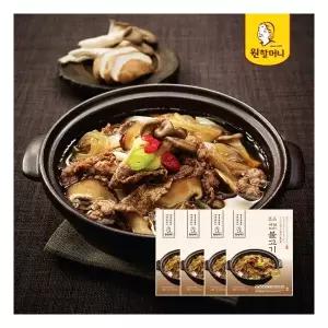 원할머니 명품버섯뚝배기불고기 410gx4팩