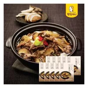 원할머니 명품버섯뚝배기불고기 410g 10팩