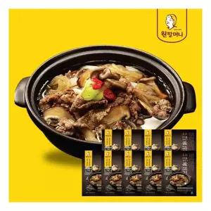 원할머니 명품버섯뚝배기불고기 410g 9팩