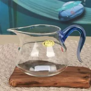 투명글라스 강화유리 선물 투명티팟 녹차 투명 글라스잔