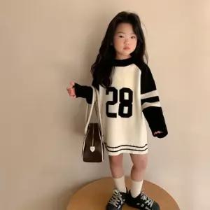 토스카나 래글런 니트 드레스 R7994