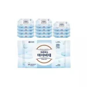 크리넥스 마이비데 퓨어 캡 50매X12팩