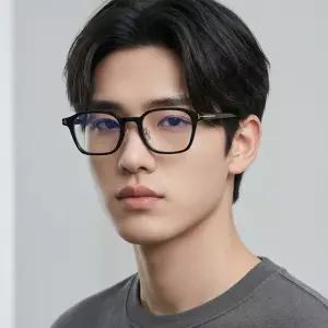 [룩플러스]톰포드 안경테 TF6012KB 001 블루라이트차단 블랙 사각 뿔테 남자 여자 패션