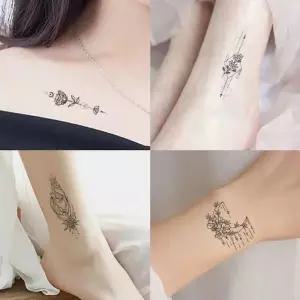 [하프클럽/알티피아]J스타일 30종 타투 붙이는 수영장 오래가는 문신 워터파크 헤나 스티커 패션 세트