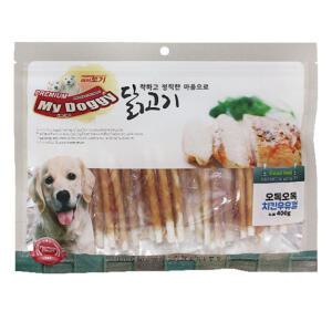 마이도기 착한 우유치킨껌400g 애견 대포장간식