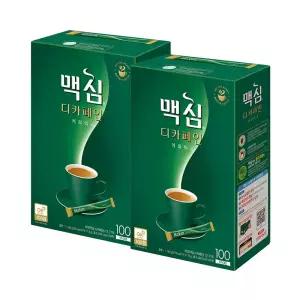 맥심 디카페인 믹스 100Tx2